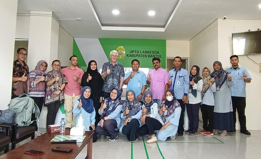 Pendampingan Kunjungan Lapangan Joint External Review (JER) Penyelenggaraan Laboratorium Kesehatan Masyarakat di Regional 5